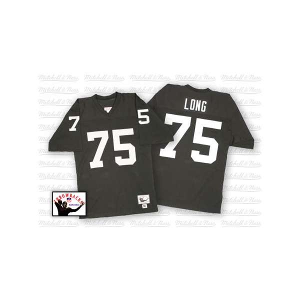 howie long throwback jersey black
