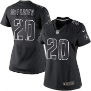 Women's Nike Oakland Raiders 20 Darren McFadden Game Black Impact NFL Jersey