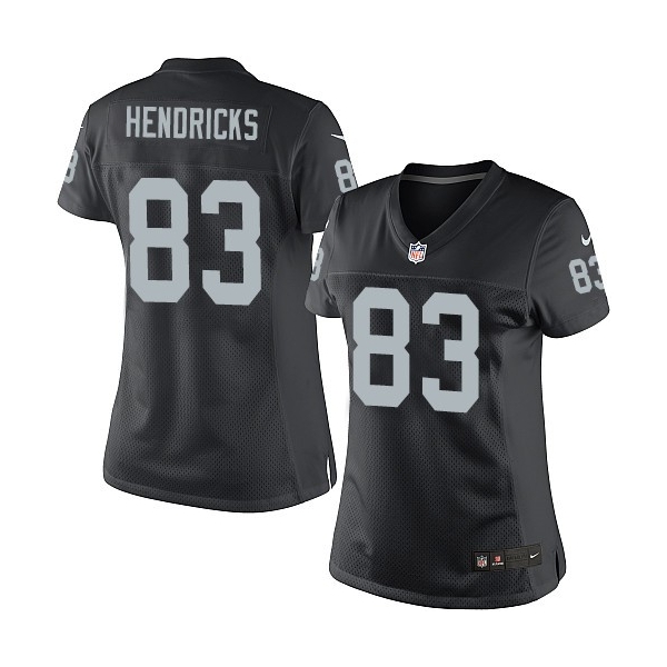 Women's Nike Oakland Raiders 83 Ted Hendricks Limited Black Team Color ...